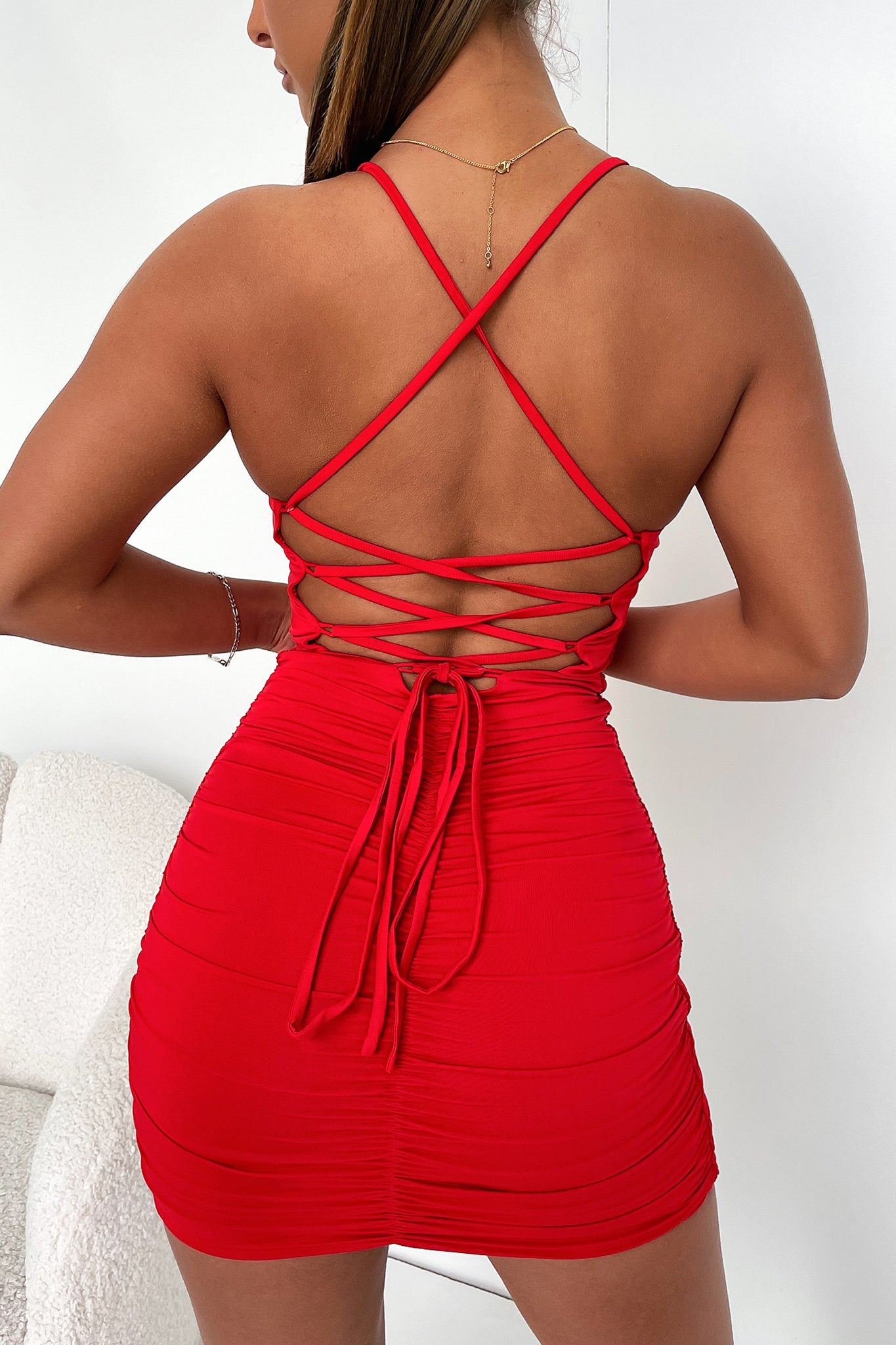 Indie Dress - Red