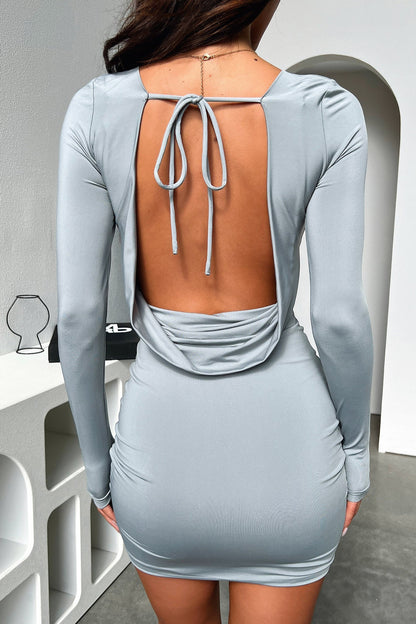Izara Dress - Grey