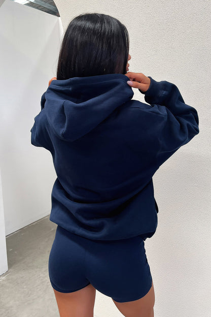 Jaska Hoodie - Navy