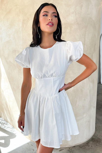 Jordyn Dress - White