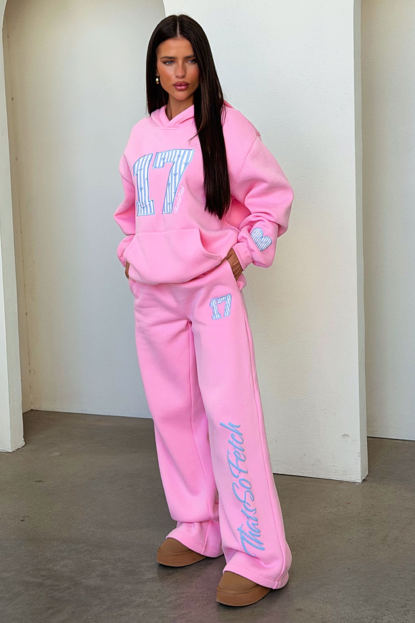 Kaile Hoodie - Pink