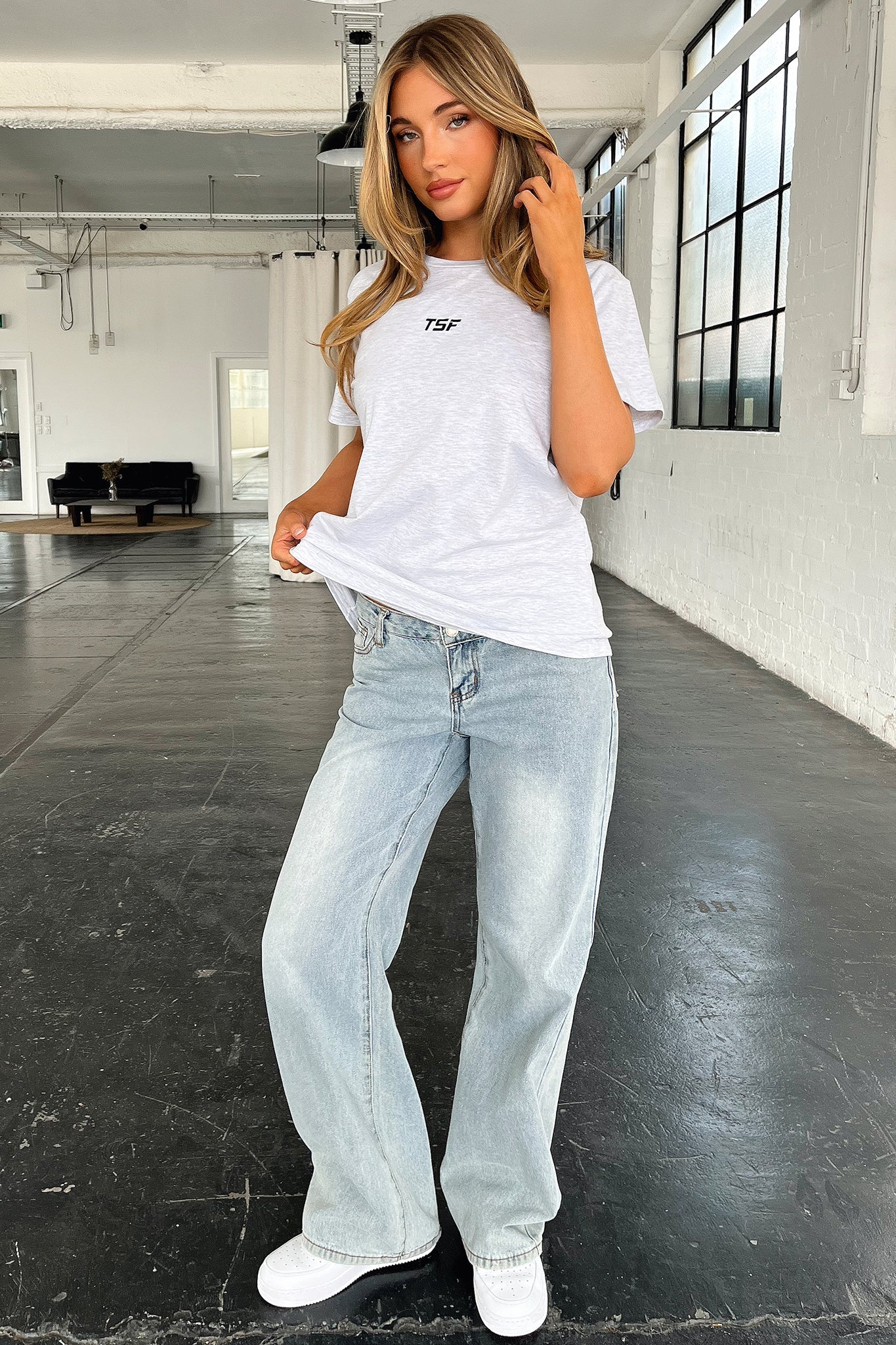 Kaztek Oversized Tee - Grey
