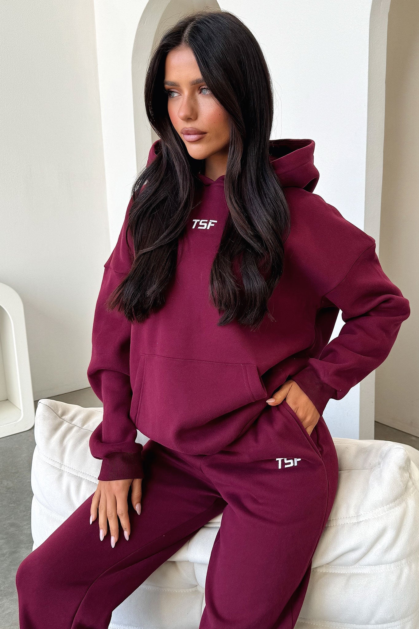 Kaztek Sweatpants - Maroon