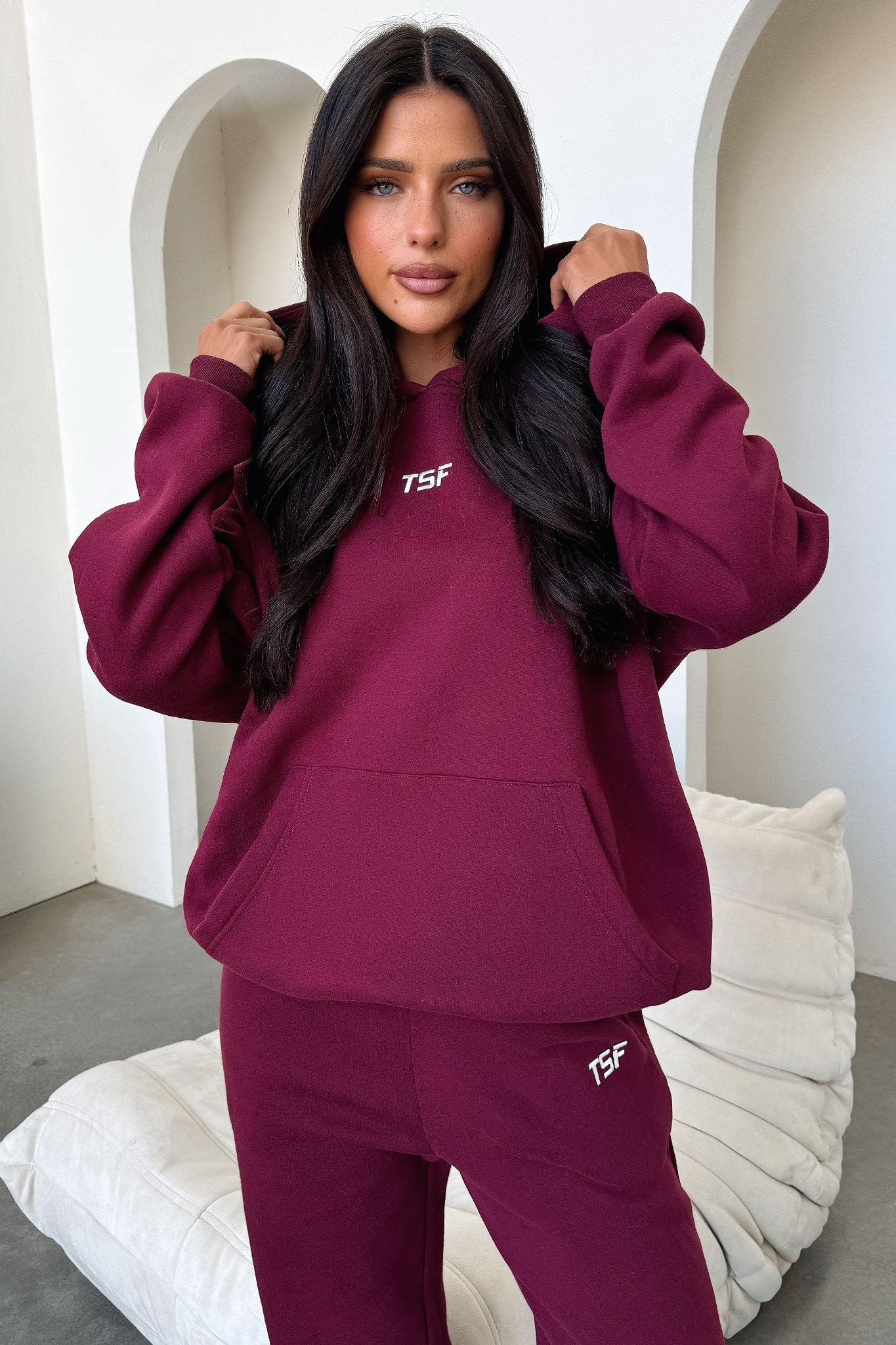 Kaztek Sweatpants - Maroon