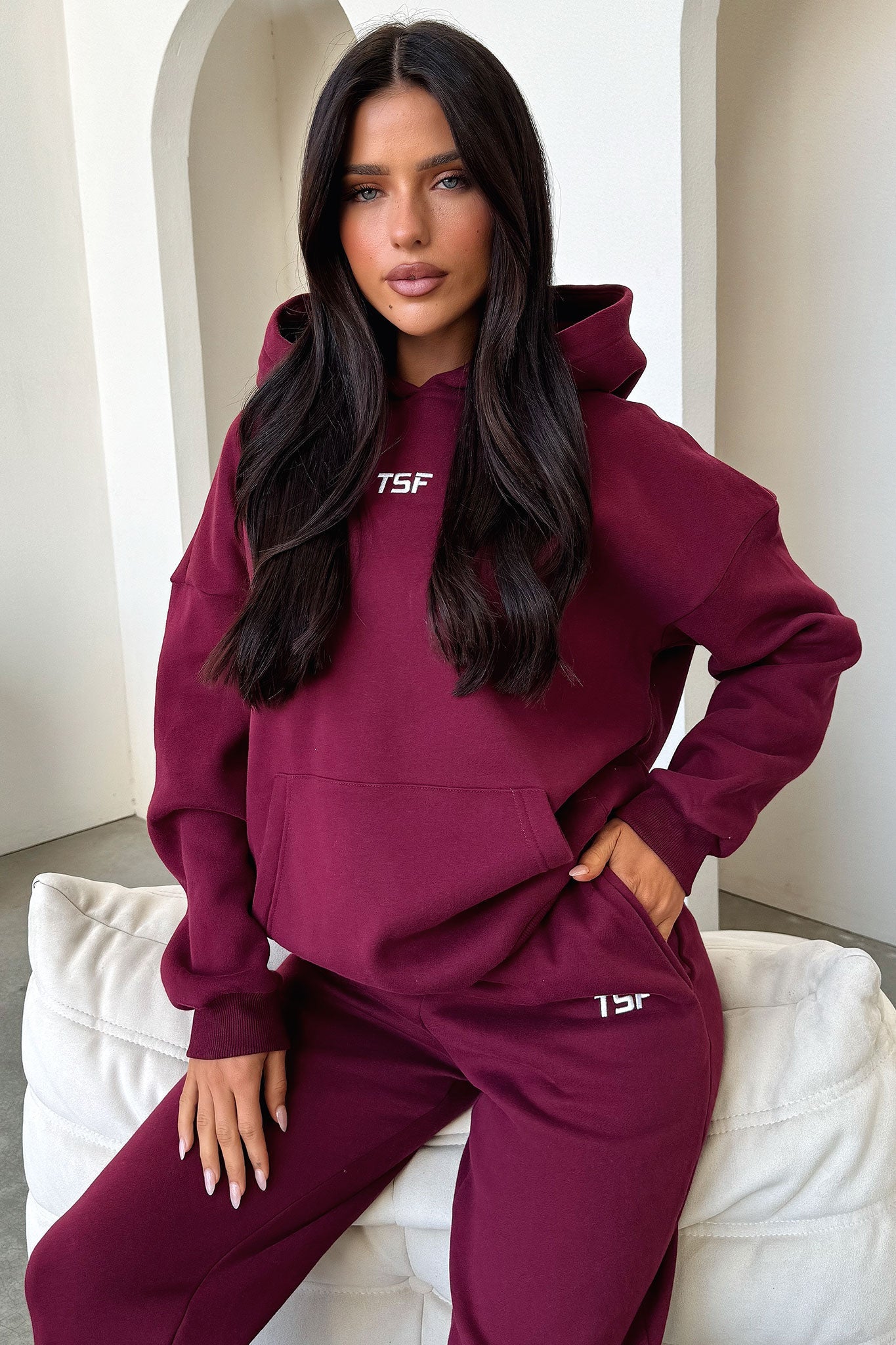Kaztek Sweatpants - Maroon