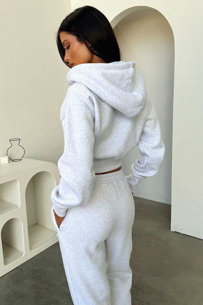 Kaztek Cropped Jacket - Grey