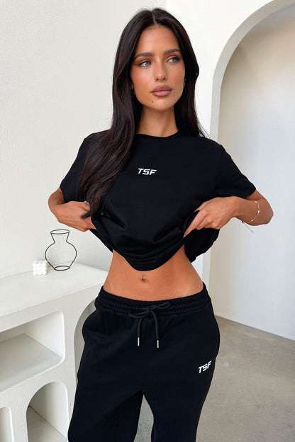 Kaztek Oversized Tee - Black