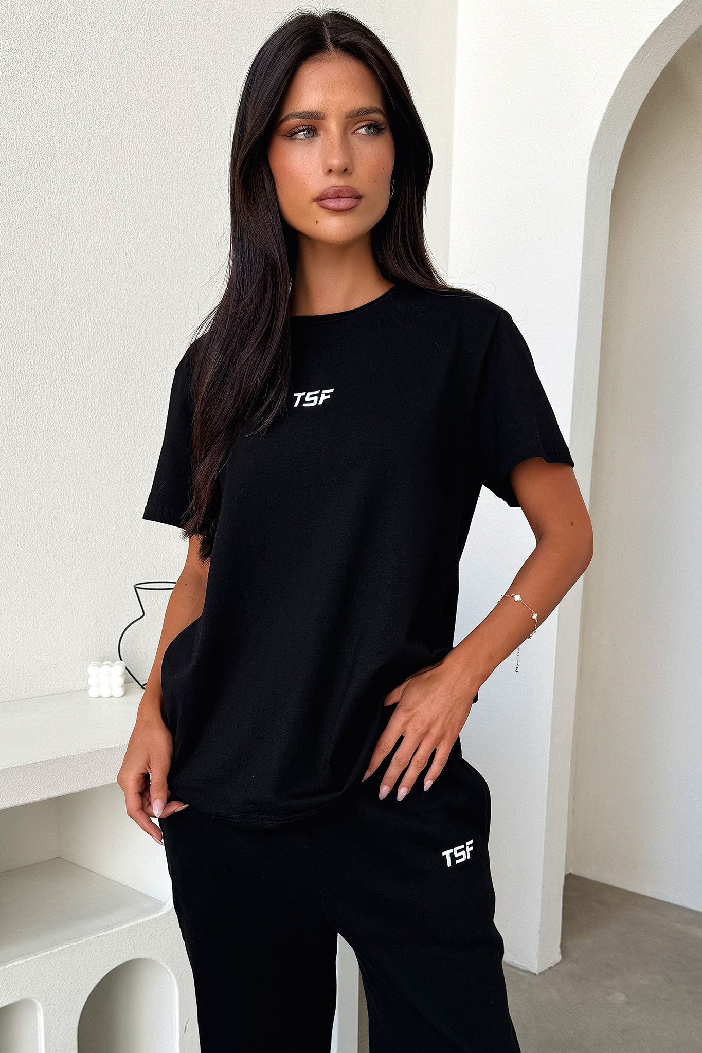 Kaztek Oversized Tee - Black