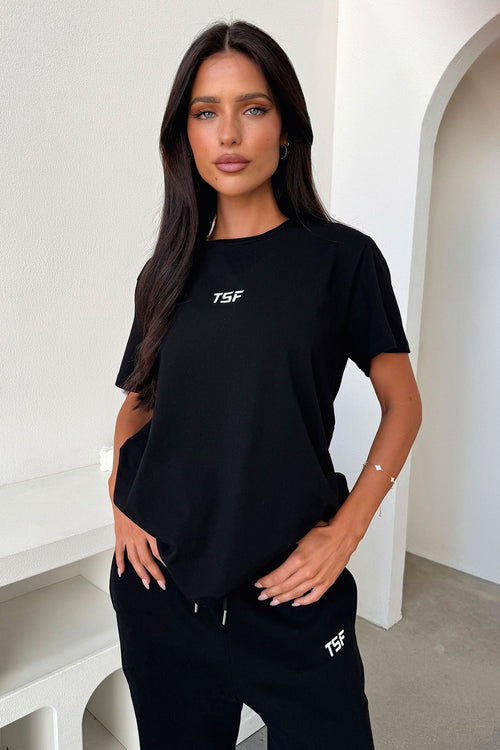 Kaztek Oversized Tee - Black