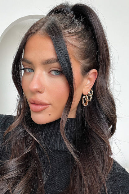 Kya Earrings 3 Pack - Gold