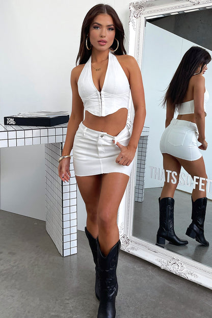Laroi Bustier - White