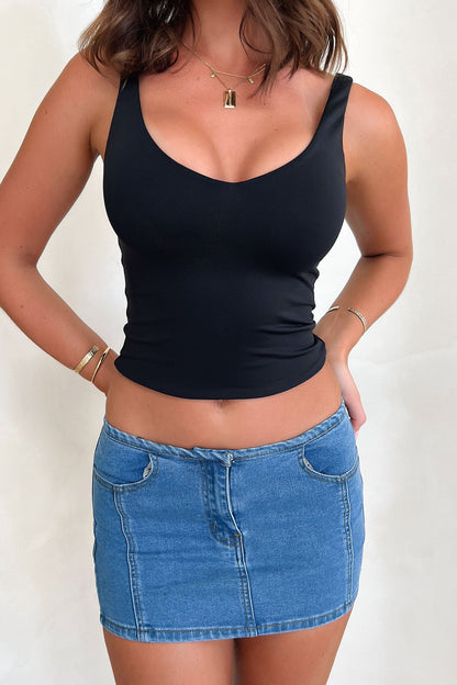Lilia Top - Black