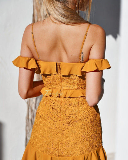 Lizzie Dress - Mustard