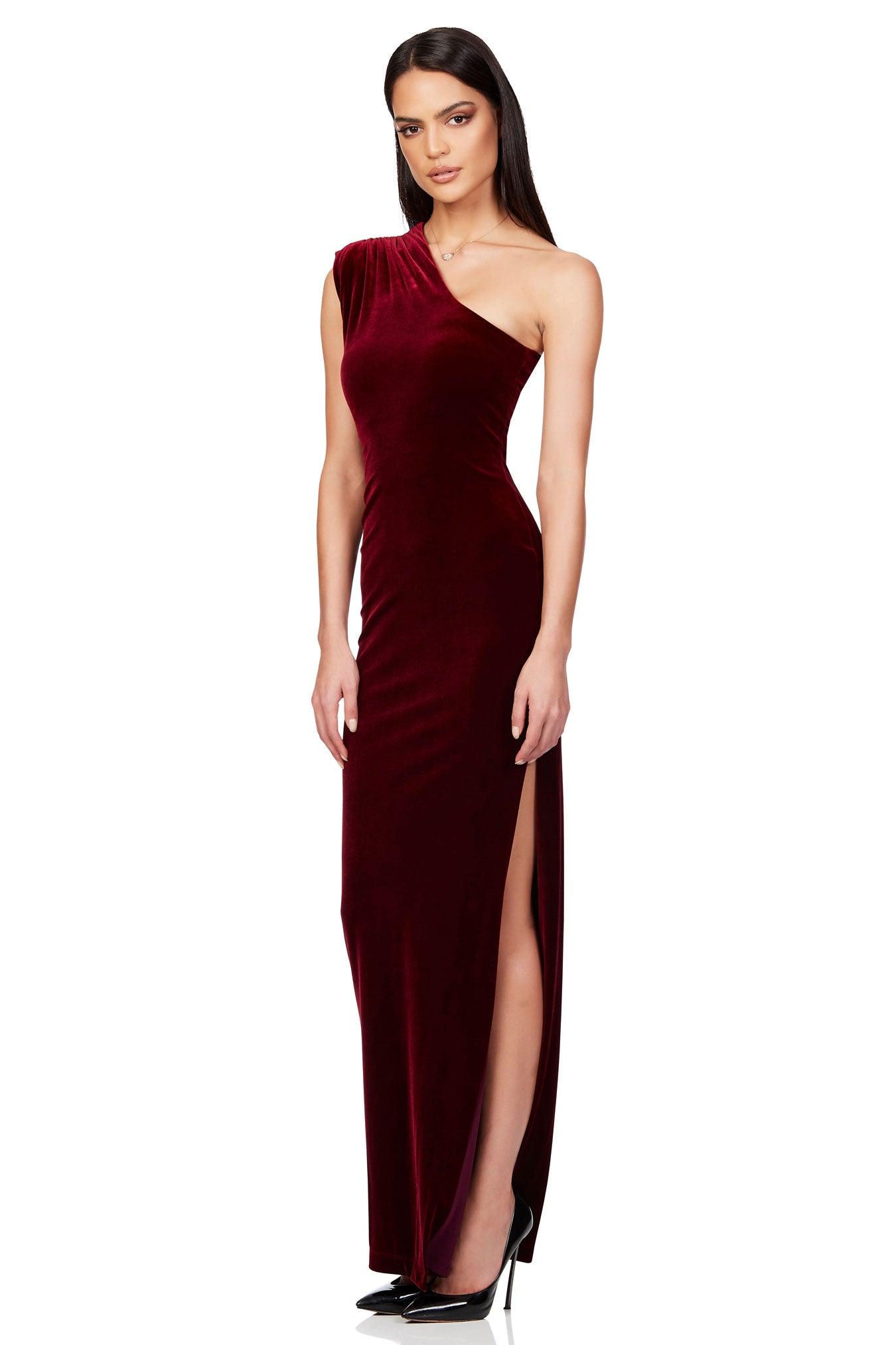 Nookie Rumi Gown - Wine