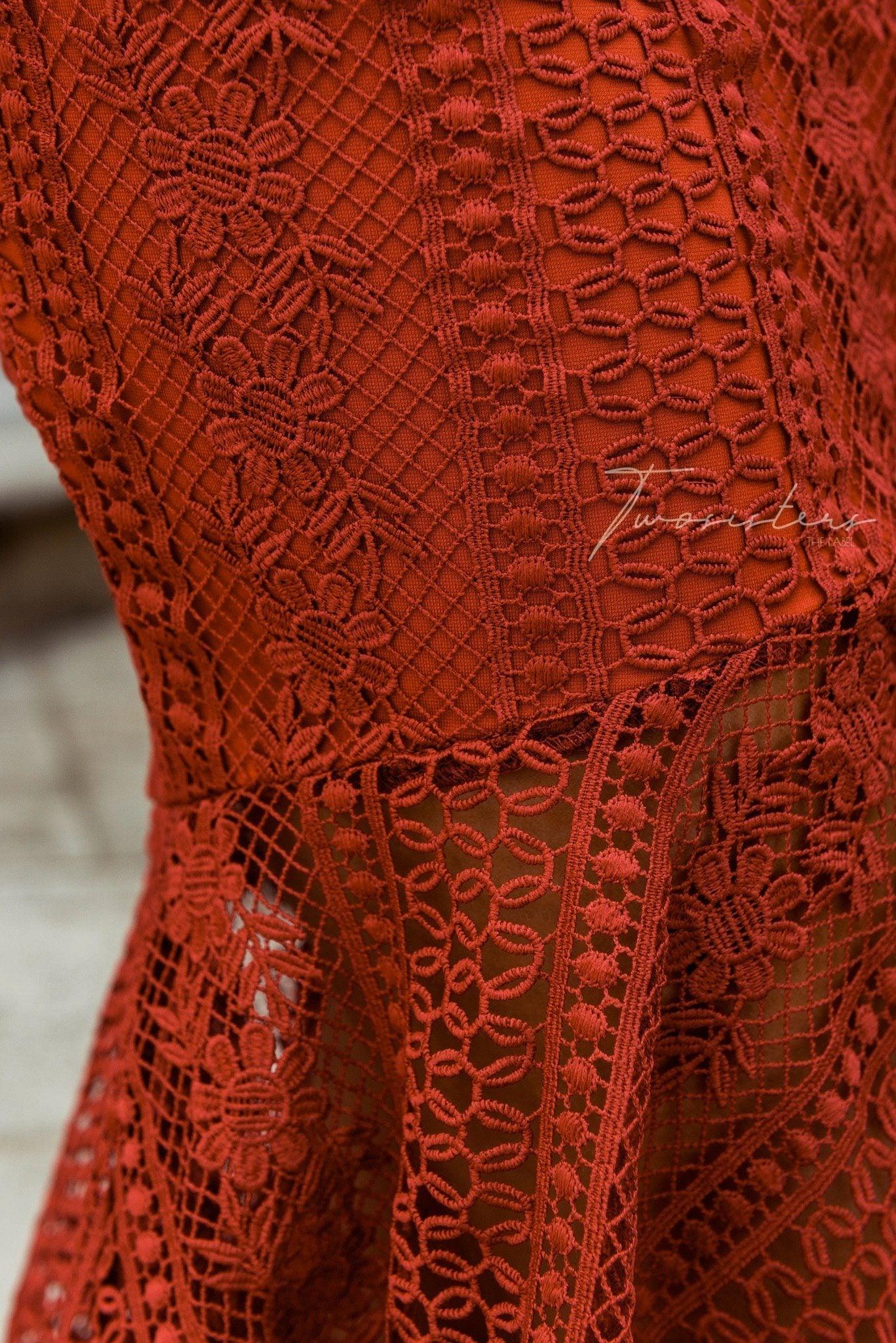 Serena Set - Burnt Orange