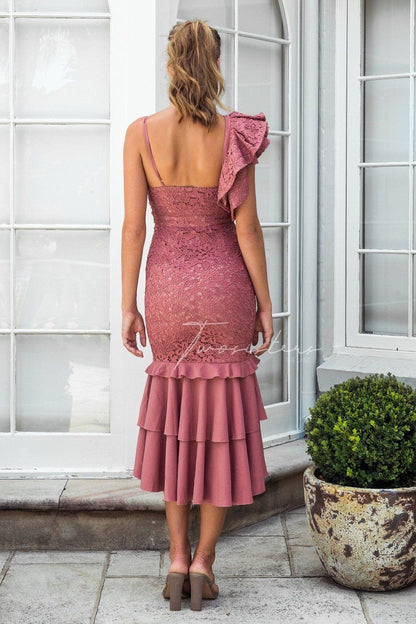 Sophia Dress - Mauve