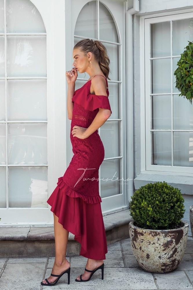 Victoria Dress - Red