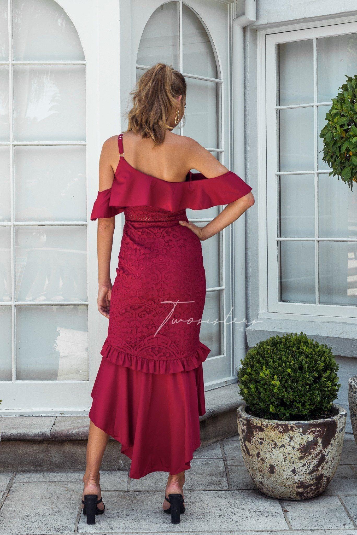 Victoria Dress - Red