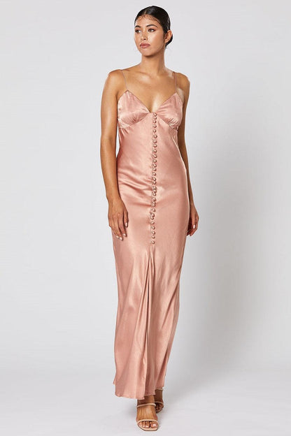 Zola Dress - Dusty Pink